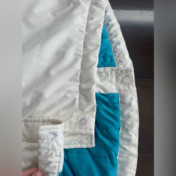 Lululemon Apex Parka Winter Coat Cream | Size 10 | Vintage - Picture 4 of 16